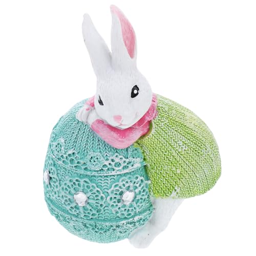 Healifty Osterhase-Harz-Ornament Für Heimdekoration, Niedliche Kaninchen-Figur Für Desktop-Dekorationen, Wohnzimmer, Ostern, Basteln, harzfigur Healifty Osterhase-Harz-Ornament Für Heimdekoration, Niedliche Kaninchen-Figur Für Desktop-Dekorationen, Wohnzimmer, Ostern, Basteln, harzfigur von Healifty