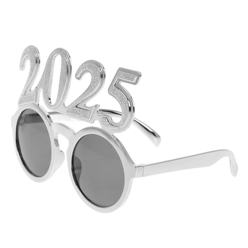 Healifty Party Brille für Neujahr Lustige und Dekorative Brille für Foto Requisiten und Partys Leichtes Pc Material Einzigartiges Design für Festlichkeiten und Familienfeiern von Healifty