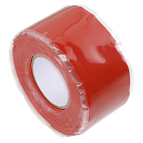 Healifty Reparaturgürtel für Wasserrohr -Lecks Klebeband Mastix Schlauch einfach Rohre nachweisen wasserdichtes Nahtband Wasserleckbänder Dichtungsband für Silikon-Gummi rot Healifty Reparaturgürtel für Wasserrohr -Lecks Klebeband Mastix Schlauch einfach Rohre nachweisen wasserdichtes Nahtband Wasserleckbänder Dichtungsband für Silikon-Gummi rot von Healifty