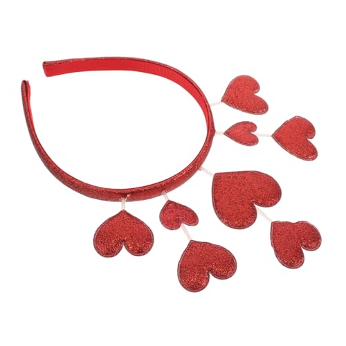 Healifty Roter Herz Haarreif Glitzerndes Party Zubehör für Valentinstag Einzigartige Haaraccessoires für Hochzeiten und Festlichkeiten Bequeme Passform und Auffälliges Design Healifty Roter Herz Haarreif Glitzerndes Party Zubehör für Valentinstag Einzigartige Haaraccessoires für Hochzeiten und Festlichkeiten Bequeme Passform und Auffälliges Design von Healifty