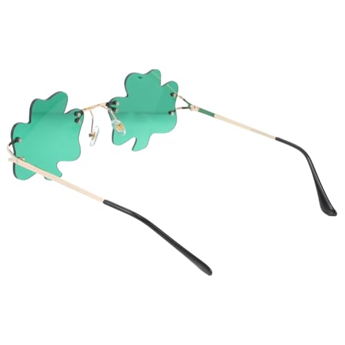 Healifty Saint Patrick's Day Sonnenbrille mit Kleeblatt Design Leichte und Komfortable Irische Sonnenbrille für Kostüme und Partys für Festliche Anlässe und Reisen Healifty Saint Patrick's Day Sonnenbrille mit Kleeblatt Design Leichte und Komfortable Irische Sonnenbrille für Kostüme und Partys für Festliche Anlässe und Reisen von Healifty