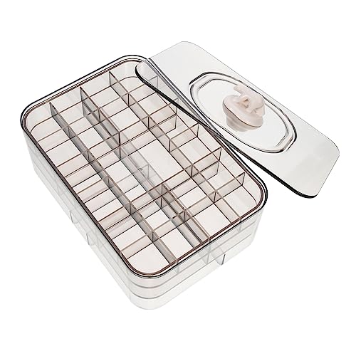 Healifty Schmuckschatulle mit Tierdekor Transparente Schmuckaufbewahrungsbox für Ringe und Ohrringe für Kleine Schmuckstücke Stilvolles Design für Schreibtisch Praktische Healifty Schmuckschatulle mit Tierdekor Transparente Schmuckaufbewahrungsbox für Ringe und Ohrringe für Kleine Schmuckstücke Stilvolles Design für Schreibtisch Praktische von Healifty