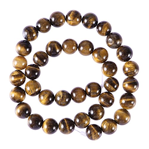 Healifty Tigerauge Stein Perlen Natürliche Edelstein Runde Kugel für DIY Schmuck 12mm 32 Stück Healifty Tigerauge Stein Perlen Natürliche Edelstein Runde Kugel für DIY Schmuck 12mm 32 Stück von Healifty
