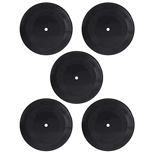 Healifty Wandhalterung, blanko, Vinyl-Schallplatten, Indie, ästhetische Raumdekoration, Wanddekoration, Wanddekoration, für Schlafzimmer, Wohnzimmer, Dekoration, 5 Stück Healifty Wandhalterung, blanko, Vinyl-Schallplatten, Indie, ästhetische Raumdekoration, Wanddekoration, Wanddekoration, für Schlafzimmer, Wohnzimmer, Dekoration, 5 Stück von Healifty