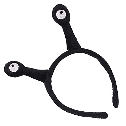 Kleinkinder-Kopfhörer, Stirnband, Schnecke, Stirnband, Plüschtierkopf, Bopper, -Antenne, schwarzes Haarband, Schnecke, Rollenspiel, Kopfschmuck für Geburtstag Kleinkinder-Kopfhörer, Stirnband, Schnecke, Stirnband, Plüschtierkopf, Bopper, -Antenne, schwarzes Haarband, Schnecke, Rollenspiel, Kopfschmuck für Geburtstag von Healifty