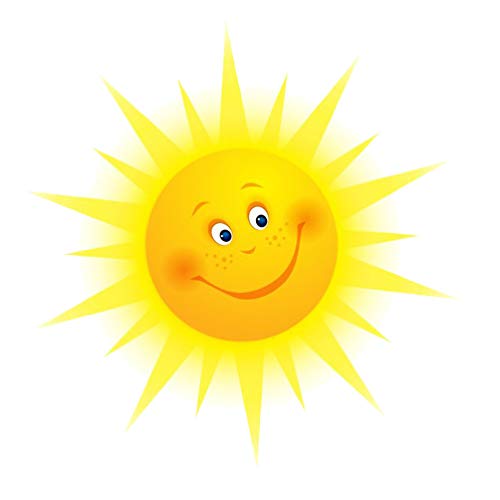 Wandtattoo, : Sonne, abnehmbare Wanddekoration für Kinderzimmer, Kinderzimmer Wandtattoo, : Sonne, abnehmbare Wanddekoration für Kinderzimmer, Kinderzimmer von Healifty