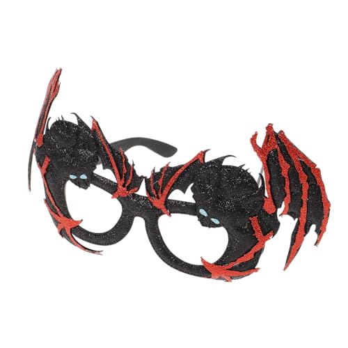 Healvian 1 Paar Halloween Brillen Kreative Papiereyewear für Halloween Feiern Requisiten für Partys und Cosplay und Tragbar von Healvian