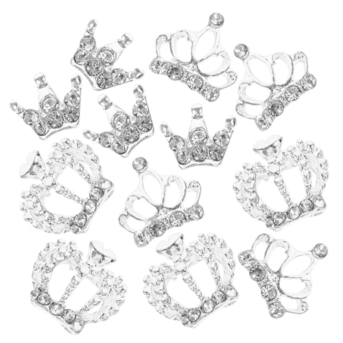 Healvian 1 Satz Kronennageldekoration Nagel Charms Stellnadel Nailart-zubehör Reize Kunstbedarf Nail Decoration Rhinestones Nail Art Maniküre Dekoration Nagelkunstzubehör Legierung 12 Stück Healvian 1 Satz Kronennageldekoration Nagel Charms Stellnadel Nailart-zubehör Reize Kunstbedarf Nail Decoration Rhinestones Nail Art Maniküre Dekoration Nagelkunstzubehör Legierung 12 Stück von Healvian