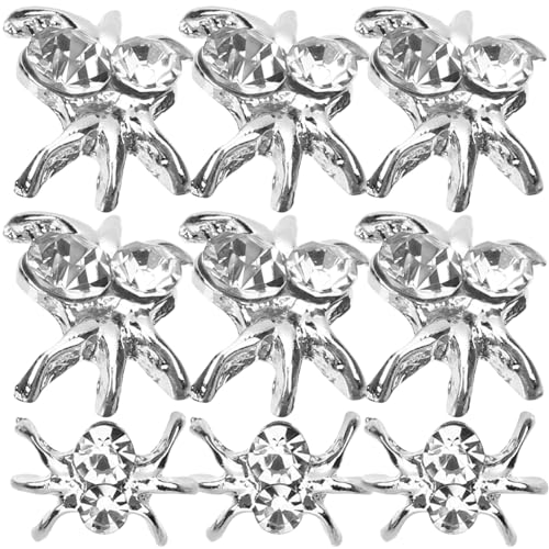 Healvian 1 Satz Spider Nail Charms Metallische Nagelschmuck Für Diy Nageldesign Kreative Nagelverzierungen Für Einzigartiges Und Stilvolles Aussehen 30 Stück Healvian 1 Satz Spider Nail Charms Metallische Nagelschmuck Für Diy Nageldesign Kreative Nagelverzierungen Für Einzigartiges Und Stilvolles Aussehen 30 Stück von Healvian