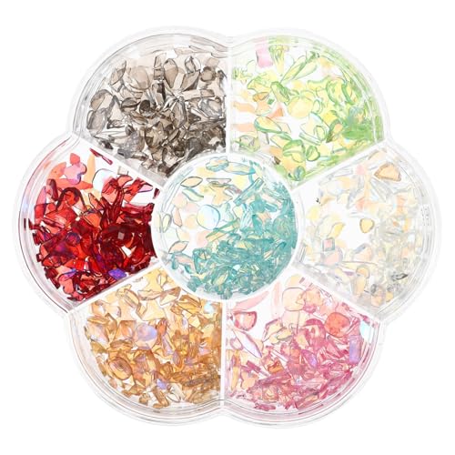 Healvian 1 Schachtel Nageldekoration Resin Strasssteine Flatback Nagelkunst Charms Farben Mix Nailart Zubehör für Maniküre und Festliche Naildesigns Healvian 1 Schachtel Nageldekoration Resin Strasssteine Flatback Nagelkunst Charms Farben Mix Nailart Zubehör für Maniküre und Festliche Naildesigns von Healvian