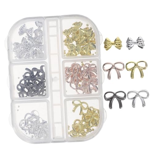 Healvian 1 Schachtel Nageldekorationen Metall Schmetterlingsanhänger mit Stahlkugeln Kleine Nagelverzierungen für Diy Acryl Nägel Damen Nail Jewelry Elegant und Langlebig Healvian 1 Schachtel Nageldekorationen Metall Schmetterlingsanhänger mit Stahlkugeln Kleine Nagelverzierungen für Diy Acryl Nägel Damen Nail Jewelry Elegant und Langlebig von Healvian