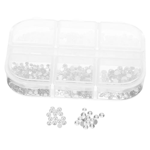 Healvian 1 Schachtel Nail Charms Fächer Kunststoff Halbperlen Flatback Perlen für Nagelkunst DIY Nageldekoration Langlebig Leicht Tragbar Geeignet für Acrylnägel und Alltagsschmuck Healvian 1 Schachtel Nail Charms Fächer Kunststoff Halbperlen Flatback Perlen für Nagelkunst DIY Nageldekoration Langlebig Leicht Tragbar Geeignet für Acrylnägel und Alltagsschmuck von Healvian