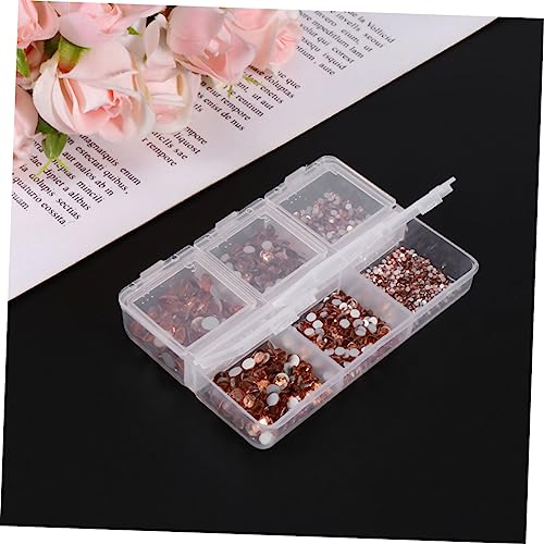 Healvian 1 Schachtel Teiliges Nagel Rhinestone mit Flachem Boden Bunte Strasssteine für Nail Art Maniküre Glitzer Pailletten Box Geeignet für DIY Nageldesign und Professionelle Anwendung Healvian 1 Schachtel Teiliges Nagel Rhinestone mit Flachem Boden Bunte Strasssteine für Nail Art Maniküre Glitzer Pailletten Box Geeignet für DIY Nageldesign und Professionelle Anwendung von Healvian