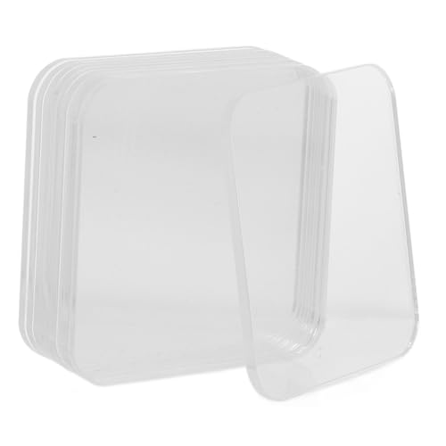 Healvian 10 Stück Runde Klare Acryl Etiketten für Verpackung und Beschriftung Vielseitige Beschriftungslösungen für Küche und Büro Healvian 10 Stück Runde Klare Acryl Etiketten für Verpackung und Beschriftung Vielseitige Beschriftungslösungen für Küche und Büro von Healvian