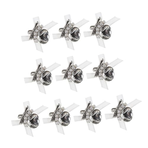 Healvian 10 Stück Strahlende Nagel Charms mit Funkelnder Schleifenform Langlebige Nail Art Verzierungen aus Stabilem Material für Diy Maniküre bei Party Hochzeit und Besonderen Anlässen Healvian 10 Stück Strahlende Nagel Charms mit Funkelnder Schleifenform Langlebige Nail Art Verzierungen aus Stabilem Material für Diy Maniküre bei Party Hochzeit und Besonderen Anlässen von Healvian