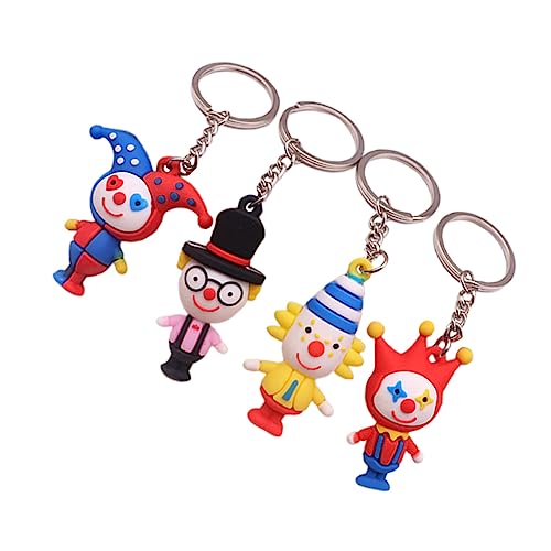Healvian 10 Stück Teiliges Schlüsselanhänger Clownfigur Kreatives Design Leicht und Robust Lustiger Anhänger für Taschen und Partytüten Geschenkidee für Freunde Healvian 10 Stück Teiliges Schlüsselanhänger Clownfigur Kreatives Design Leicht und Robust Lustiger Anhänger für Taschen und Partytüten Geschenkidee für Freunde von Healvian