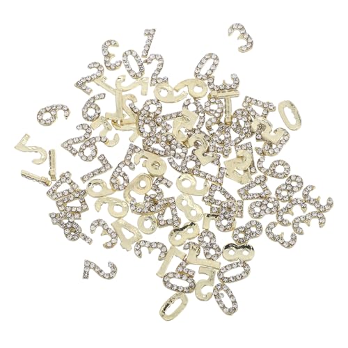 Healvian 100 Stück Nagelkunst Zubehör mit Funkelnden Strass-zahlen Flache Rückseite Luxuriöse Maniküre Dekorationen Einfach Anzuwenden für DIY Nail Art Party und Hochzeit Designs Healvian 100 Stück Nagelkunst Zubehör mit Funkelnden Strass-zahlen Flache Rückseite Luxuriöse Maniküre Dekorationen Einfach Anzuwenden für DIY Nail Art Party und Hochzeit Designs von Healvian