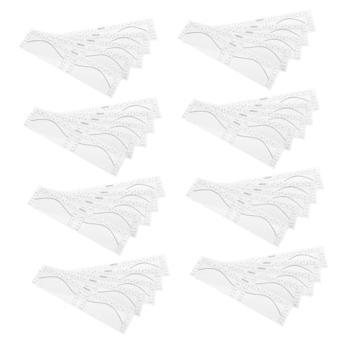 Healvian 100 Stück Teiliges Augenbrauen mit Stark Haftenden Selbstklebenden Stencil Stickern Einweg Multifunktionales Messwerkzeug für Präzises Augenbrauen Positionieren und Einfaches Healvian 100 Stück Teiliges Augenbrauen mit Stark Haftenden Selbstklebenden Stencil Stickern Einweg Multifunktionales Messwerkzeug für Präzises Augenbrauen Positionieren und Einfaches von Healvian