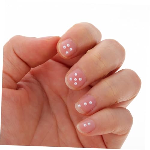 Healvian 10000 Stück Perlen Nail Art Dekorationen Kunststoff Perlennagel Schmuck DIY Zubehör Mix Weiß für Mädchen und Nagelkünstler Healvian 10000 Stück Perlen Nail Art Dekorationen Kunststoff Perlennagel Schmuck DIY Zubehör Mix Weiß für Mädchen und Nagelkünstler von Healvian