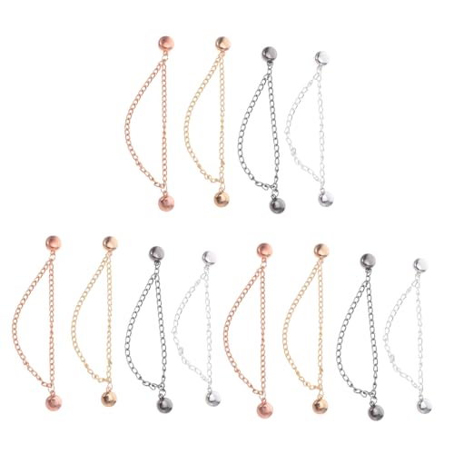 Healvian 12 Stück Teiliges Magnetisches Verstellclip Stabilem Kettendesign Starke Verstellbare Magnetverschlüsse für Hosen Hemden und Vielseitige Kleidung Schonende Clips zum Kürzen ohne Healvian 12 Stück Teiliges Magnetisches Verstellclip Stabilem Kettendesign Starke Verstellbare Magnetverschlüsse für Hosen Hemden und Vielseitige Kleidung Schonende Clips zum Kürzen ohne von Healvian
