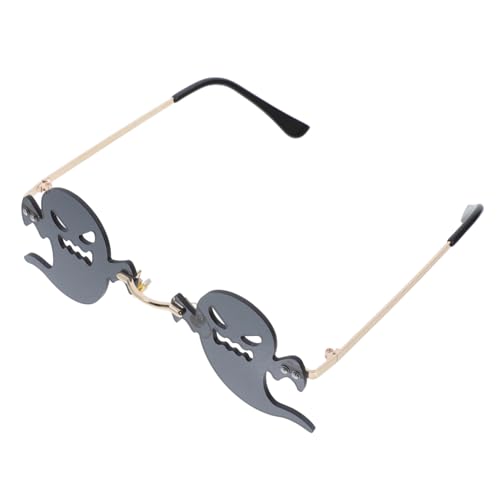 Healvian 1Paar Rahmenlose Sonnenbrillen Für Damen Lustige Jahre Geistermuster Leichtes Design Für Partys Besondere Anlässe Strapazierfähiges Material Healvian 1Paar Rahmenlose Sonnenbrillen Für Damen Lustige Jahre Geistermuster Leichtes Design Für Partys Besondere Anlässe Strapazierfähiges Material von Healvian