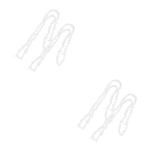 Healvian 2 Sätze Diy Unregelmäßige Porzellanperlen Kette Halb Finished Weiße Kristallperlen Für Schmuckzubehör Armband Halskette Kreatives Bastelzubehör 2 Stücke * 2 Healvian 2 Sätze Diy Unregelmäßige Porzellanperlen Kette Halb Finished Weiße Kristallperlen Für Schmuckzubehör Armband Halskette Kreatives Bastelzubehör 2 Stücke * 2 von Healvian