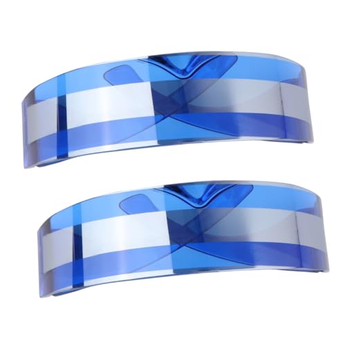 Healvian 2 Stück Bunte Partybrille aus Kunststoff und PC Leichte Tanz und Festivalbrille für Erwachsene Modisches Kopfbügel Design für Club und Kostümpartys Blau Healvian 2 Stück Bunte Partybrille aus Kunststoff und PC Leichte Tanz und Festivalbrille für Erwachsene Modisches Kopfbügel Design für Club und Kostümpartys Blau von Healvian