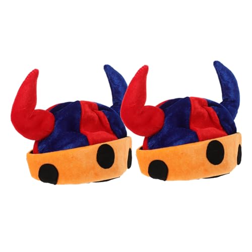 Healvian 2 Stück Partyhut Cosplay-Clown-Hut Clown-Kopfbedeckung Clown-Kopfschmuck Unisex Clown-Kostüm lustige Hüte Halloween-Clown-Hut lustige Performance-Requisite Goldsamt Healvian 2 Stück Partyhut Cosplay-Clown-Hut Clown-Kopfbedeckung Clown-Kopfschmuck Unisex Clown-Kostüm lustige Hüte Halloween-Clown-Hut lustige Performance-Requisite Goldsamt von Healvian