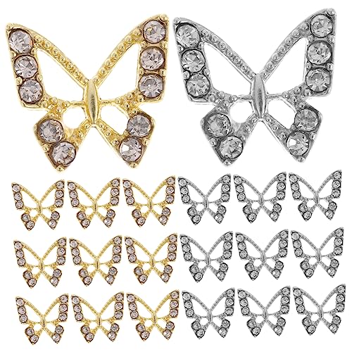 Healvian 20 Stück Schmetterlings Nagelkunst Zubehör Schmetterlings Edelsteine Für Nägel Schmetterlings Nagel Charms Geformte Nagelkunst Charms Nagel Edelsteine Schmetterlinge Nagel Healvian 20 Stück Schmetterlings Nagelkunst Zubehör Schmetterlings Edelsteine Für Nägel Schmetterlings Nagel Charms Geformte Nagelkunst Charms Nagel Edelsteine Schmetterlinge Nagel von Healvian