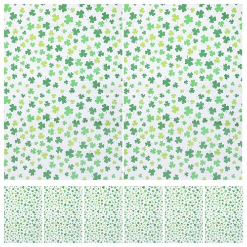 Healvian 20 Stück Shamrock Geschenkpapier für Patrick's Day Hochwertige Reißfeste Papierqualität für für und Bastelprojekte Healvian 20 Stück Shamrock Geschenkpapier für Patrick's Day Hochwertige Reißfeste Papierqualität für für und Bastelprojekte von Healvian
