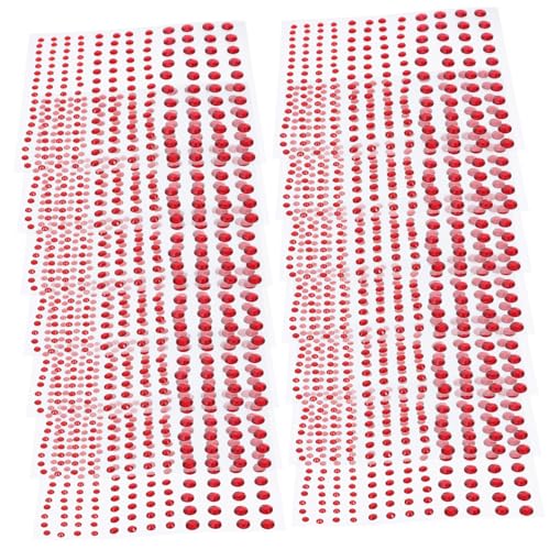 Healvian 20 Stück Teiliges Nagel-juwelen Selbstklebend Acryl-strasssteinen in Rot Langlebig Kratzfest Frei von Klebstoff für DIY Nagelkunst Handyhüllen und Kreative Bastelprojekte Healvian 20 Stück Teiliges Nagel-juwelen Selbstklebend Acryl-strasssteinen in Rot Langlebig Kratzfest Frei von Klebstoff für DIY Nagelkunst Handyhüllen und Kreative Bastelprojekte von Healvian