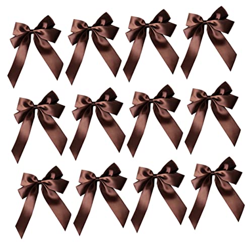 Healvian 20Stücke Bogen aus Satinband für DIY Geschenkschleifen für Hochzeiten Partys Dekorationen Hochwertige Bastelbandbögen Verschiedenen Farben von Healvian