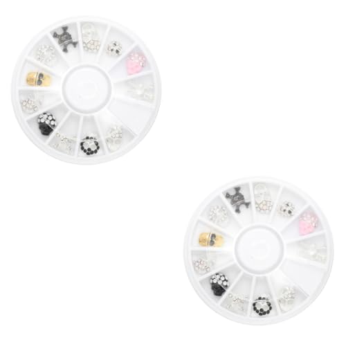 Healvian 24 Stck. Teiliges Nagel Rhinestone mit Design Diy Nagelkunst Schmuck für Frauen und Mädchen Vielseitige Nail Art Dekoration für Natürliche und Künstliche Nägel Healvian 24 Stck. Teiliges Nagel Rhinestone mit Design Diy Nagelkunst Schmuck für Frauen und Mädchen Vielseitige Nail Art Dekoration für Natürliche und Künstliche Nägel von Healvian