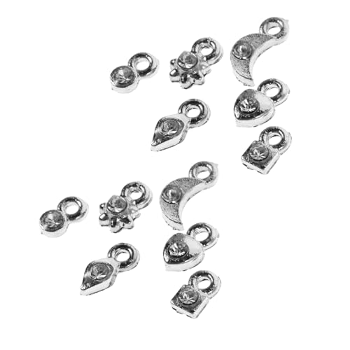 Healvian 2Sätze Nail Art Charms Silberne Baumelnde Nageldekoration für DIY Maniküre für Nagelkunst zu Hause Salon oder für Nail Art Healvian 2Sätze Nail Art Charms Silberne Baumelnde Nageldekoration für DIY Maniküre für Nagelkunst zu Hause Salon oder für Nail Art von Healvian