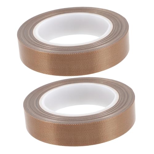 Healvian 2rollen Ptfe Klebeband Hochtemperaturbeständiges Lebensmittel-vakuum-dichtband Für Effizientes Versiegeln Und Isolieren Für Vakuumierer Und Küchenanwendungen von Healvian
