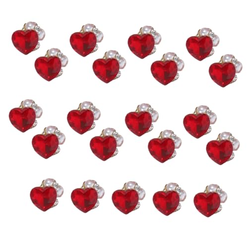 Healvian 30 Stück Teiliges Flatback Nail Rhinestones Rot Strasssteine für Nägel Sichere Haftung Leichte Anwendung Leuchtende Maniküre-deko für Frauen und Mädchen bei Partys und Alltag Healvian 30 Stück Teiliges Flatback Nail Rhinestones Rot Strasssteine für Nägel Sichere Haftung Leichte Anwendung Leuchtende Maniküre-deko für Frauen und Mädchen bei Partys und Alltag von Healvian