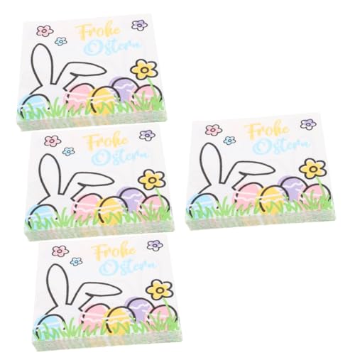 Healvian 4 Sätze Hasenserviette Ostern Seidenpapier Bankette Servietten Osterdeko Papierservietten Osterpapier Geschmeidige Bedruckte Servietten Jungfräulicher Zellstoff 100 Blätter * 4 Healvian 4 Sätze Hasenserviette Ostern Seidenpapier Bankette Servietten Osterdeko Papierservietten Osterpapier Geschmeidige Bedruckte Servietten Jungfräulicher Zellstoff 100 Blätter * 4 von Healvian