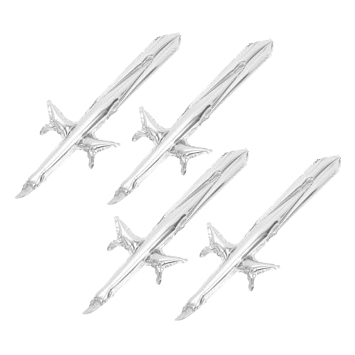Healvian 4 Stück Aufblasbare Piratenschwerter Aluminiumfolie Cosplay Zubehör für Halloween Geburtstagsfeiern und Piraten Themenpartys Healvian 4 Stück Aufblasbare Piratenschwerter Aluminiumfolie Cosplay Zubehör für Halloween Geburtstagsfeiern und Piraten Themenpartys von Healvian