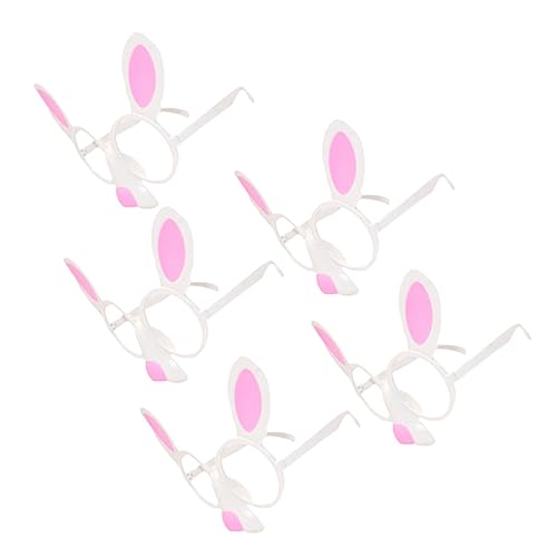 Healvian 5 Stück Lustige Hasenbrille für Ostern Kreative Brillen für Partys und Foto Props Witzige Accessoires für Dekoration und Kindergeburtstag Healvian 5 Stück Lustige Hasenbrille für Ostern Kreative Brillen für Partys und Foto Props Witzige Accessoires für Dekoration und Kindergeburtstag von Healvian