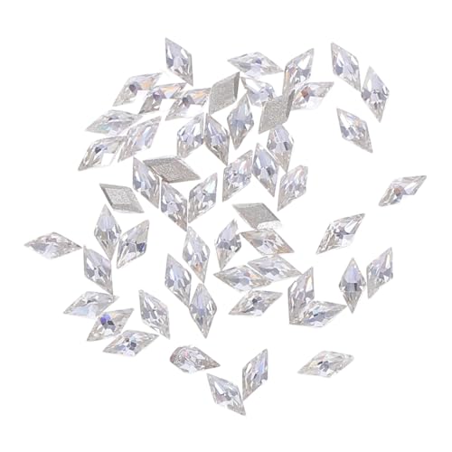 Healvian 50 Stück Mini Rhombic Nagelsteine aus Langlebigem Material Flache Rückseite für Glatte Maniküre Funkelnde Cubic Zirconia Strasssteine Vielseitig Einsetzbar für Mädchen Nail Art Healvian 50 Stück Mini Rhombic Nagelsteine aus Langlebigem Material Flache Rückseite für Glatte Maniküre Funkelnde Cubic Zirconia Strasssteine Vielseitig Einsetzbar für Mädchen Nail Art von Healvian