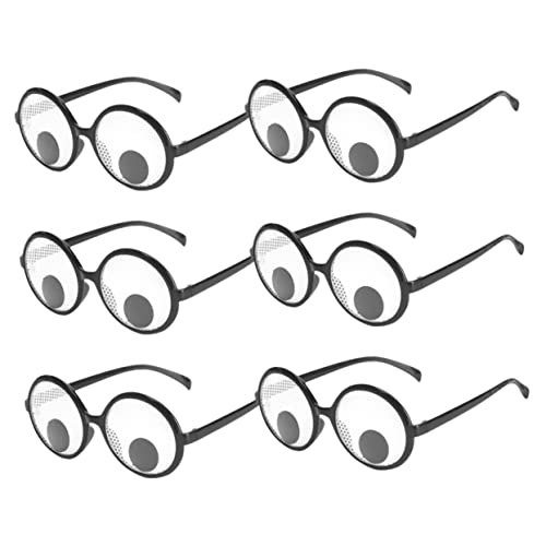 Healvian 6 Stück Lustige Augapfelbrille Escape-Room-Partygeschenke verrückt Rave-Accessoires wiederaufladbare LED Erwachsene hippie partybrillen fasching brille lustig brille party Plastik Healvian 6 Stück Lustige Augapfelbrille Escape-Room-Partygeschenke verrückt Rave-Accessoires wiederaufladbare LED Erwachsene hippie partybrillen fasching brille lustig brille party Plastik von Healvian