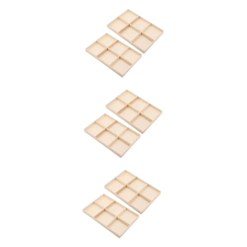 Healvian 6 Stück Schmuckaufbewahrungsbox Holz mit Fächern Natürliche Struktur Vielseitiger Organizer für Ringe Armbänder und Anhänger Langlebig Geschenkbox für Zuhause Healvian 6 Stück Schmuckaufbewahrungsbox Holz mit Fächern Natürliche Struktur Vielseitiger Organizer für Ringe Armbänder und Anhänger Langlebig Geschenkbox für Zuhause von Healvian