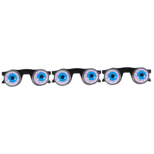 Healvian 9 Stck. Frühlingsbrille lustige Brille Scherzbrille Halloween-Party-Brille schnapsgläser Halloween-Partygeschenk von Healvian