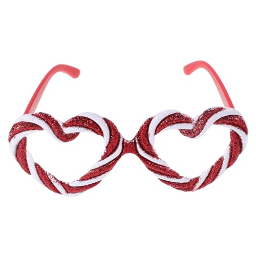 Healvian Candy Herzbrille Partybrille Mädchen Sommer Beach Photo Prop Leichte Brillen Dekorative Cosplay Eyewear Süße Herzform für Mädchen Party Zubehör von Healvian