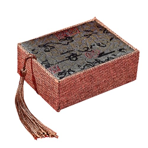 Healvian Chinesischer Stil Schmuckaufbewahrungskasten Tragbare Ohrring und Ringbox Elegantes Kompaktes Design für Schmuckstücke Wie Anhänger und Bernstein Leicht und Platzsparend für Healvian Chinesischer Stil Schmuckaufbewahrungskasten Tragbare Ohrring und Ringbox Elegantes Kompaktes Design für Schmuckstücke Wie Anhänger und Bernstein Leicht und Platzsparend für von Healvian