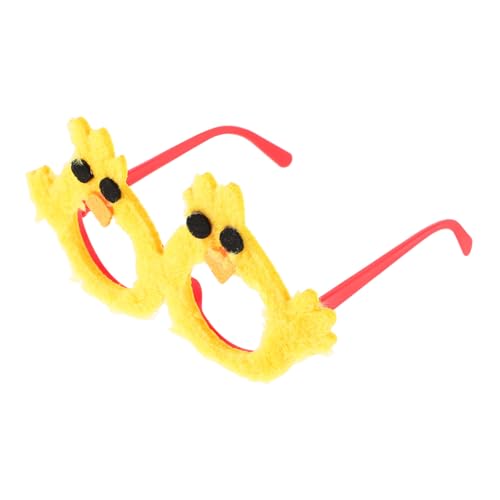 Healvian Easter Chicken Sonnenbrillen Für Mädchen Lustige Partybrille Für Ostern Für Fotokabinen Und Feiertagsfeiern Bunte Hühner-motive Für Festliche Anlässe von Healvian