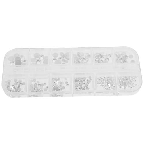 Healvian Fächer Nagel Strasssteine Langlebige Kunststoff Nail Art Charms DIY Maniküre Zubehör Vielseitige Nageldekoration für Nail Salon und Party Einfache Anwendung für Zuhause und Studio Healvian Fächer Nagel Strasssteine Langlebige Kunststoff Nail Art Charms DIY Maniküre Zubehör Vielseitige Nageldekoration für Nail Salon und Party Einfache Anwendung für Zuhause und Studio von Healvian