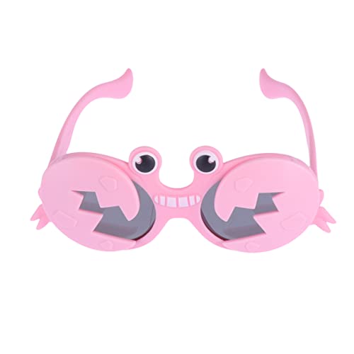 Healvian Funny Crab Sonnenbrille Für Junge Mädchen Lichtrosa Partybrille Cartoon-requisite Für Geburtstagsfeiern Kreative Foto-requisiten Einzigartiges Design Für Unvergessliche Healvian Funny Crab Sonnenbrille Für Junge Mädchen Lichtrosa Partybrille Cartoon-requisite Für Geburtstagsfeiern Kreative Foto-requisiten Einzigartiges Design Für Unvergessliche von Healvian