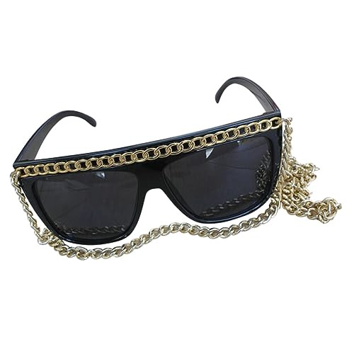 Healvian Funny Novelty Gold Chain Eyeglasses Für Partys Karneval Und Halloween Kreative Kostümbrille Mit Weichem Tragekomfort Und Lustigem Design Für Erwachsene Healvian Funny Novelty Gold Chain Eyeglasses Für Partys Karneval Und Halloween Kreative Kostümbrille Mit Weichem Tragekomfort Und Lustigem Design Für Erwachsene von Healvian