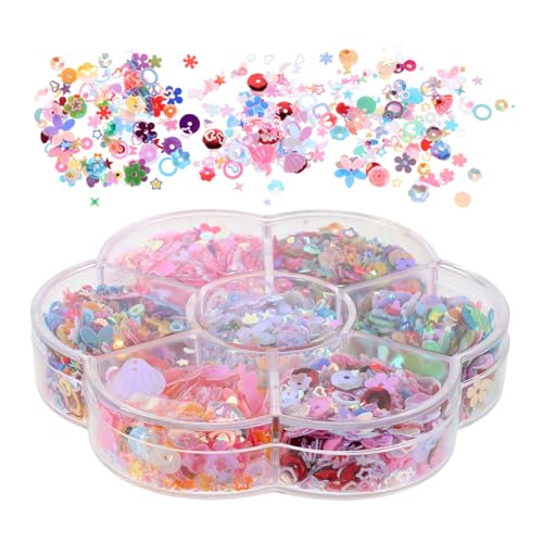 Healvian Irideszierende Flache Pailletten Muschelform Bunte Glitzer Dekorationen für Diy Schmuck Nageldesign Kleidung und Party Vielseitige Bastelmaterialien für Kreative Handarbeiten Healvian Irideszierende Flache Pailletten Muschelform Bunte Glitzer Dekorationen für Diy Schmuck Nageldesign Kleidung und Party Vielseitige Bastelmaterialien für Kreative Handarbeiten von Healvian